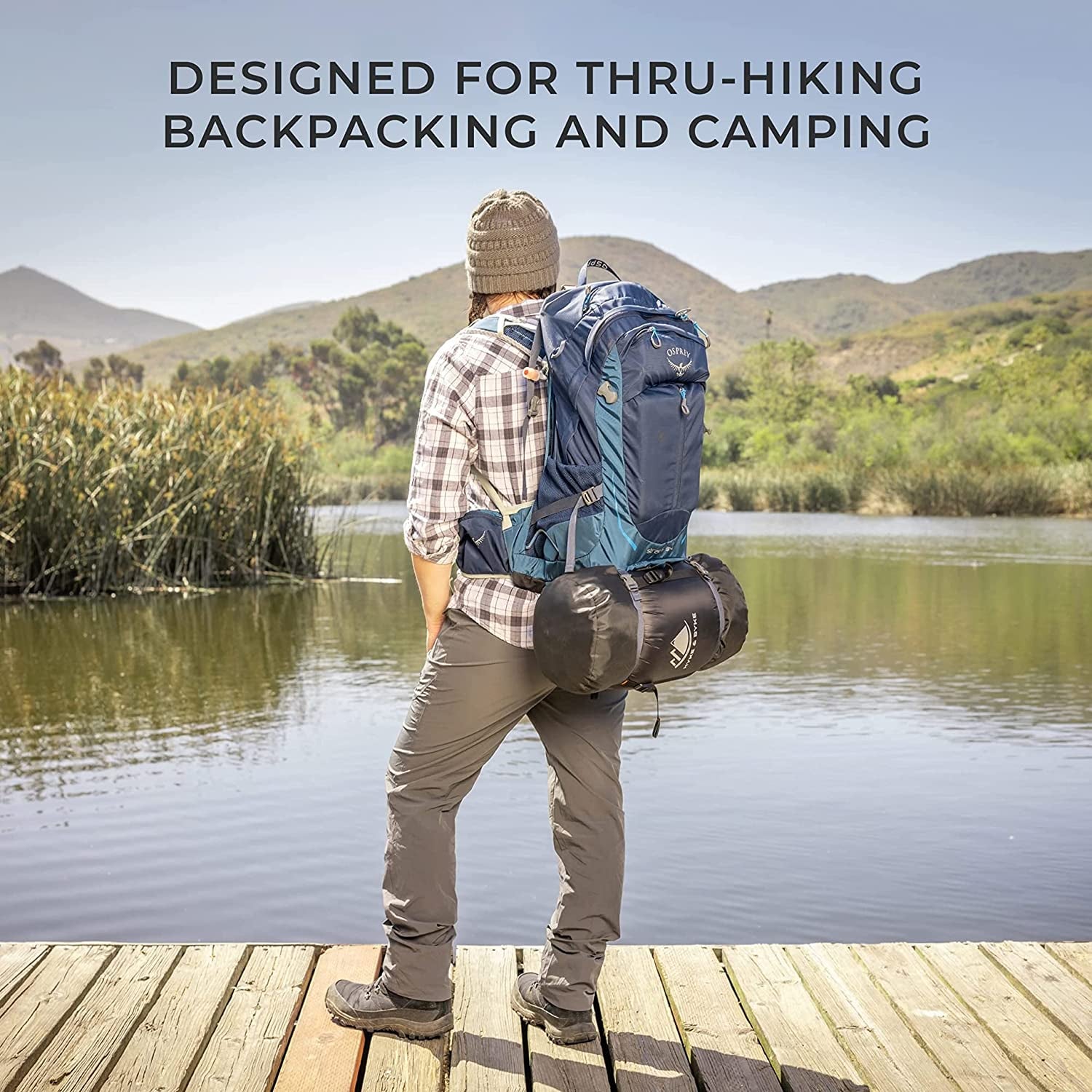 Quandary 15°F Cold Weather Mummy Hiking & Backpacking Sleeping Bag - Duck down 650 FP 3 Season Sleeping Bags for Adults - Ultralight with Compression Stuff Sack